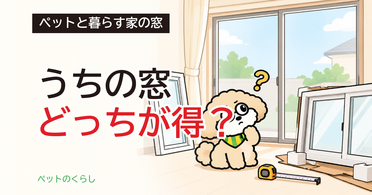 カバー工法と内窓の費用｜補助額と窓の種類で比べる