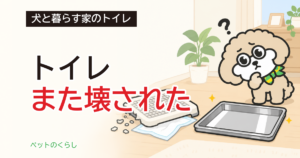 犬のトイレはステンレス製がいい？重さと材質・さびの見方