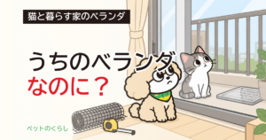 猫のベランダ脱走防止｜柵を付ける前に見る3か所