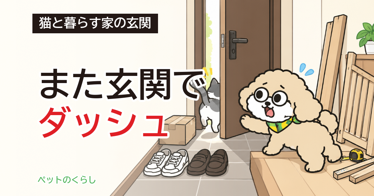 猫の脱走防止扉の選び方｜自作の前に見る寸法と強度